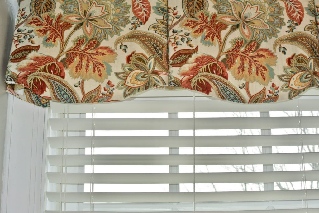 Floral window treatment